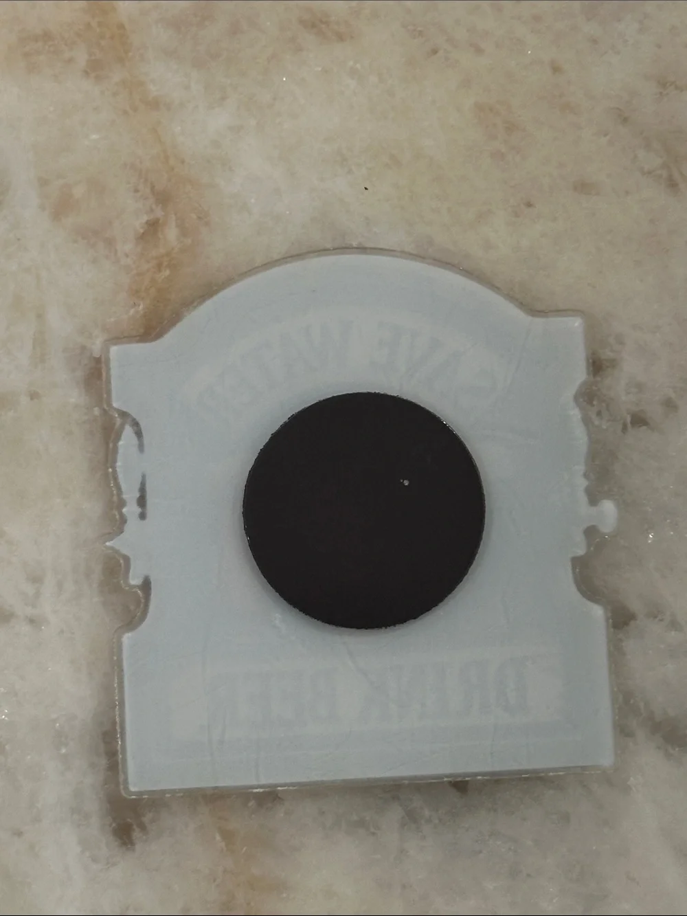 Save Water Drink Beer Magnet - Brown
